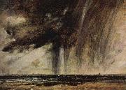 John Constable Constable Seascape Study with Rain Cloud c.1824 oil